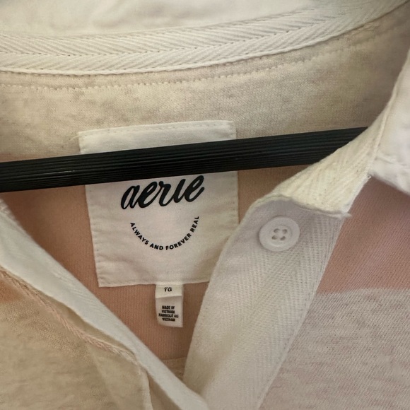 Aerie  Prep rally rugby sweatshirt. - Picture 7 of 8